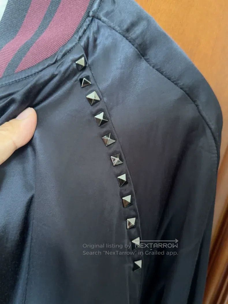 Valentino Valentino Silk studded coat Size US L / EU 52-54 / 3 - 7 Thumbnail