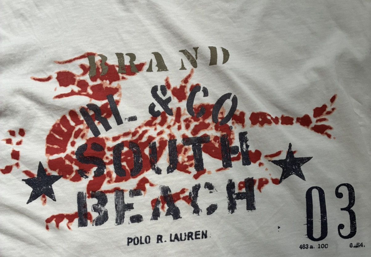 Polo Ralph Lauren Vintage Ralph Lauren Graphic Tee Size US L / EU 52-54 / 3 - 3 Thumbnail