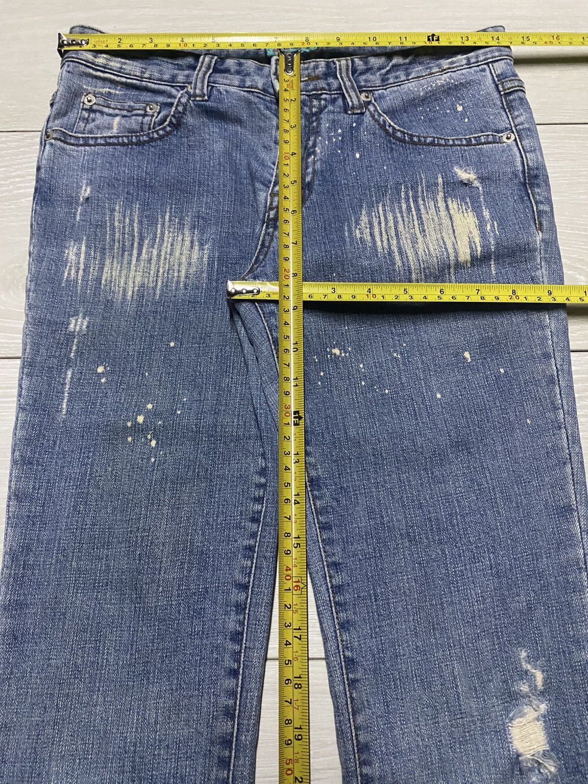Japanese Brand Woman Vintage Japanese Brand Anna Kerry Distressed Jeans Size US 28 / EU 44 - 16 Thumbnail