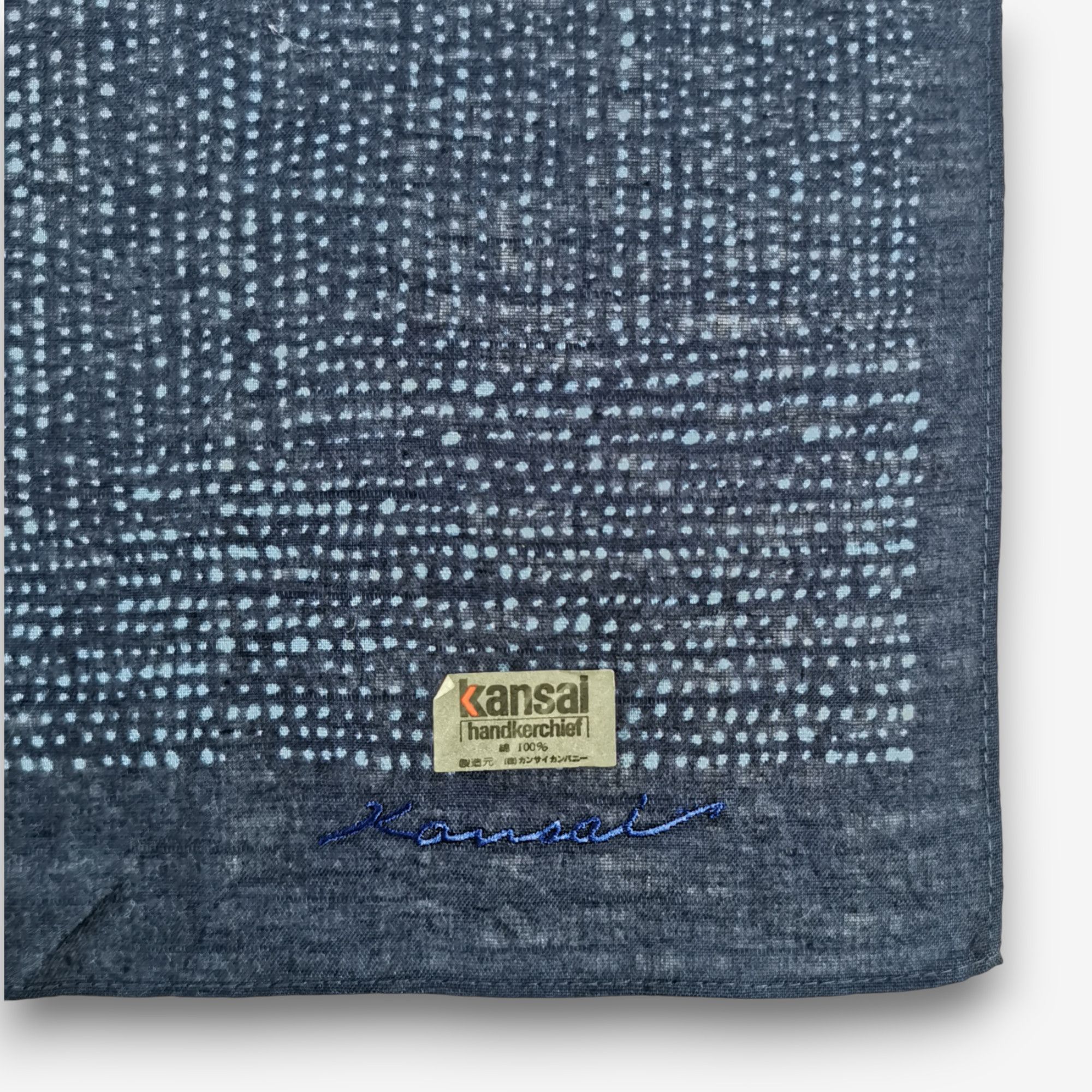 Kansai Yamamoto BNWT Vintage Kansai Handkerchief Pocket Square Bandana Size ONE SIZE - 3 Thumbnail