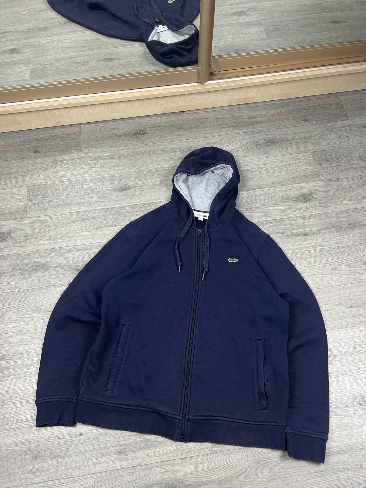 Lacoste Lacoste Men’s Men’s Classic Fit Zip-Up Hoodie Size US XL / EU 56 / 4 - 1 Thumbnail