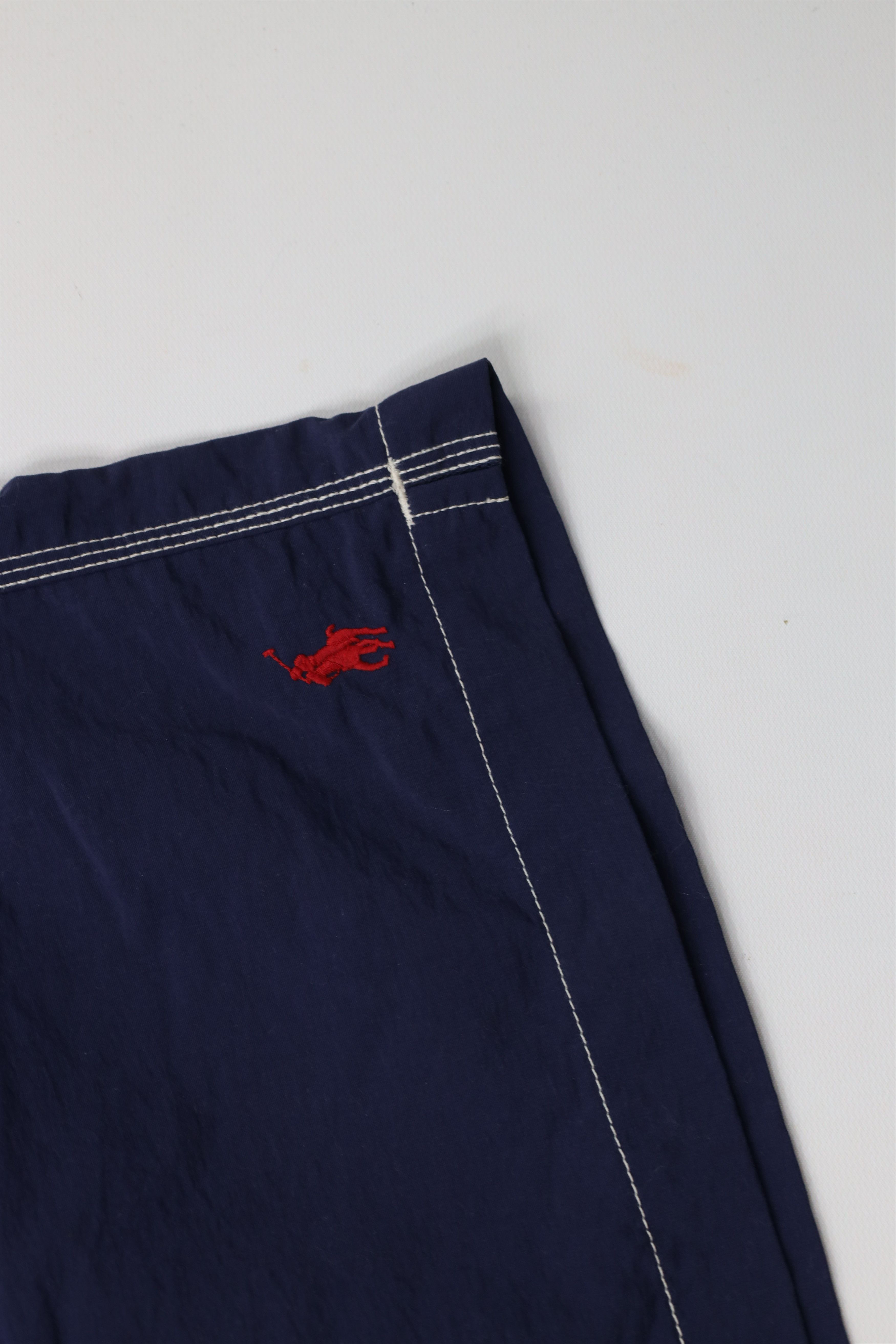 Ralph Lauren Vintage 90s Ralph Lauren Spell Out Lined Swim Trunks Shorts Size US 36 / EU 52 - 6 Thumbnail