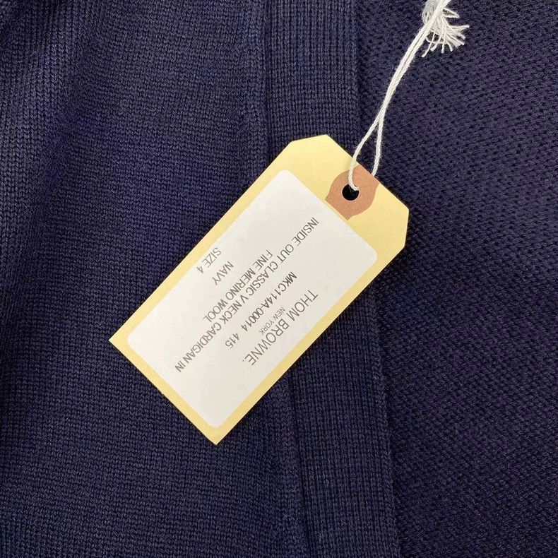 Thom Browne Thom Browne Golden goat cashmere sweater Size US XL / EU 56 / 4 - 5 Thumbnail