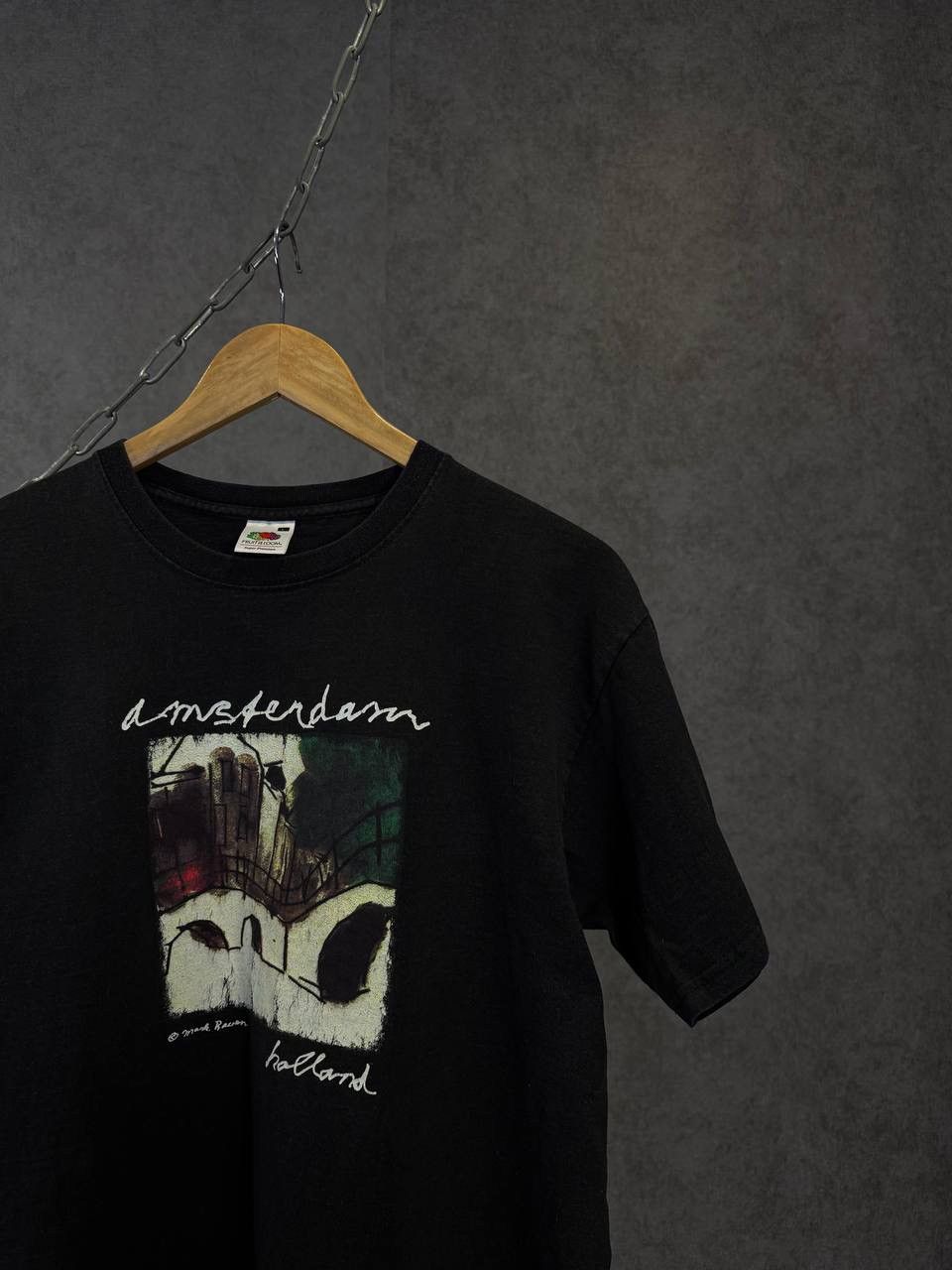 Vintage Marc Raven Amsterdam art vintage tee Size US L / EU 52-54 / 3 - 2 Thumbnail