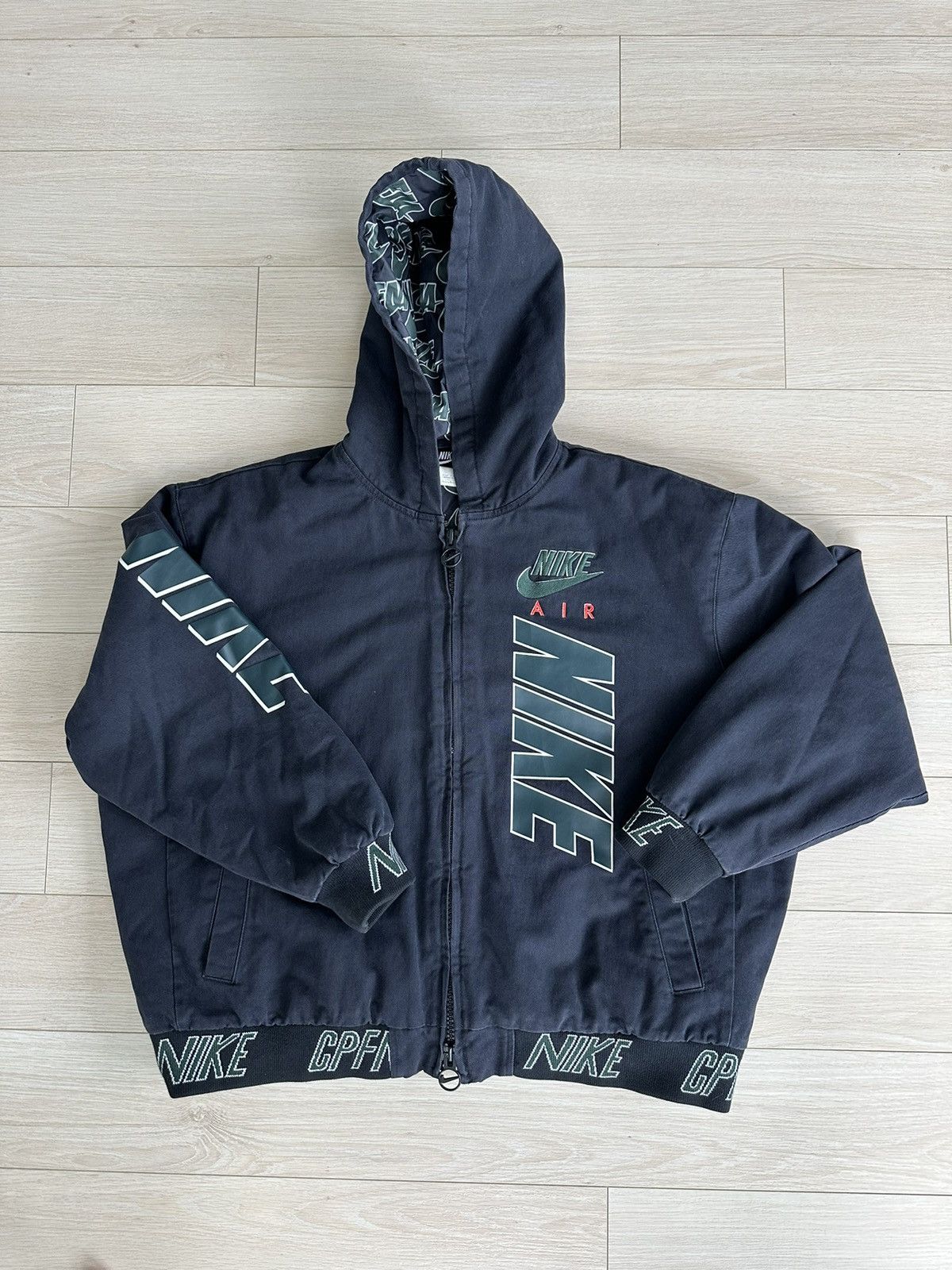 Image of Cactus Plant Flea Market x Nike Jacket in Black, Men's (Size Large)