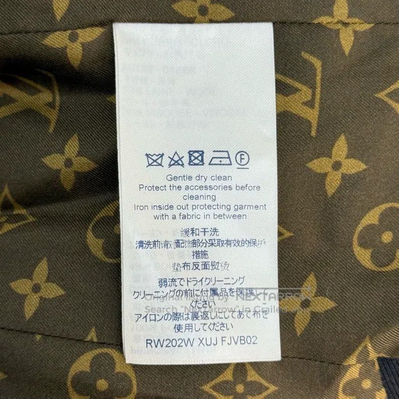 Louis Vuitton Louis Vuitton Black Pocket Patch Letter Wool blazer Size XS / US 0-2 / IT 36-38 - 6 Thumbnail