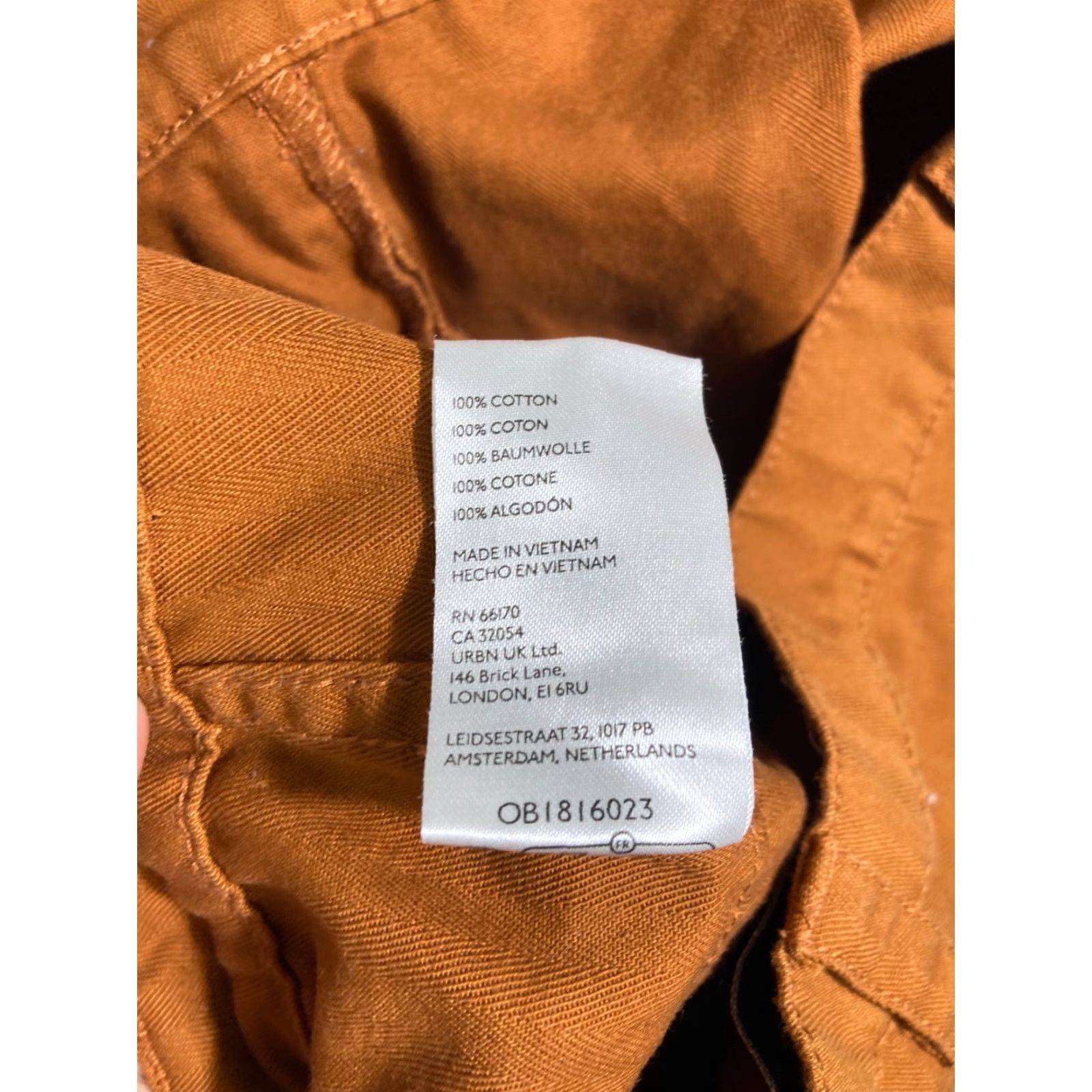 Urban Outfitters BDG Urban Outfitters Cargo Pants Mens 32 Brown Straight Leg Outdoor Utility Regular Waist 100% Cotton Pocket Pants Mens Size US 32 / EU 48 - 7 Thumbnail