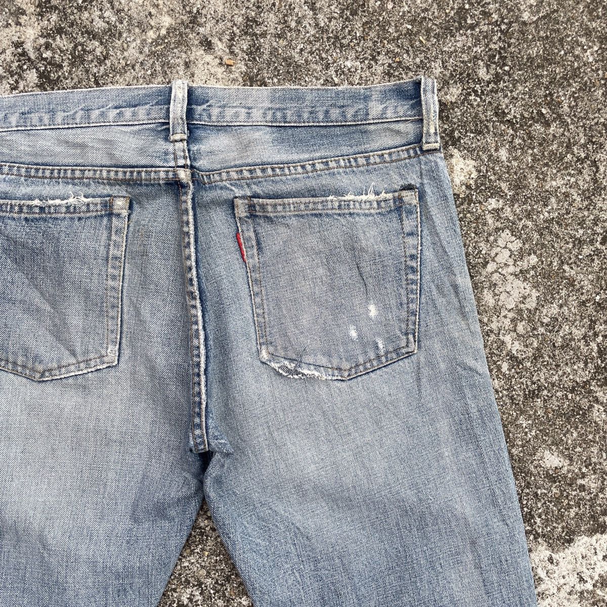 Japanese Brand Vintage Unbranded Distressed Denim Jeans Size US 33 - 7 Thumbnail