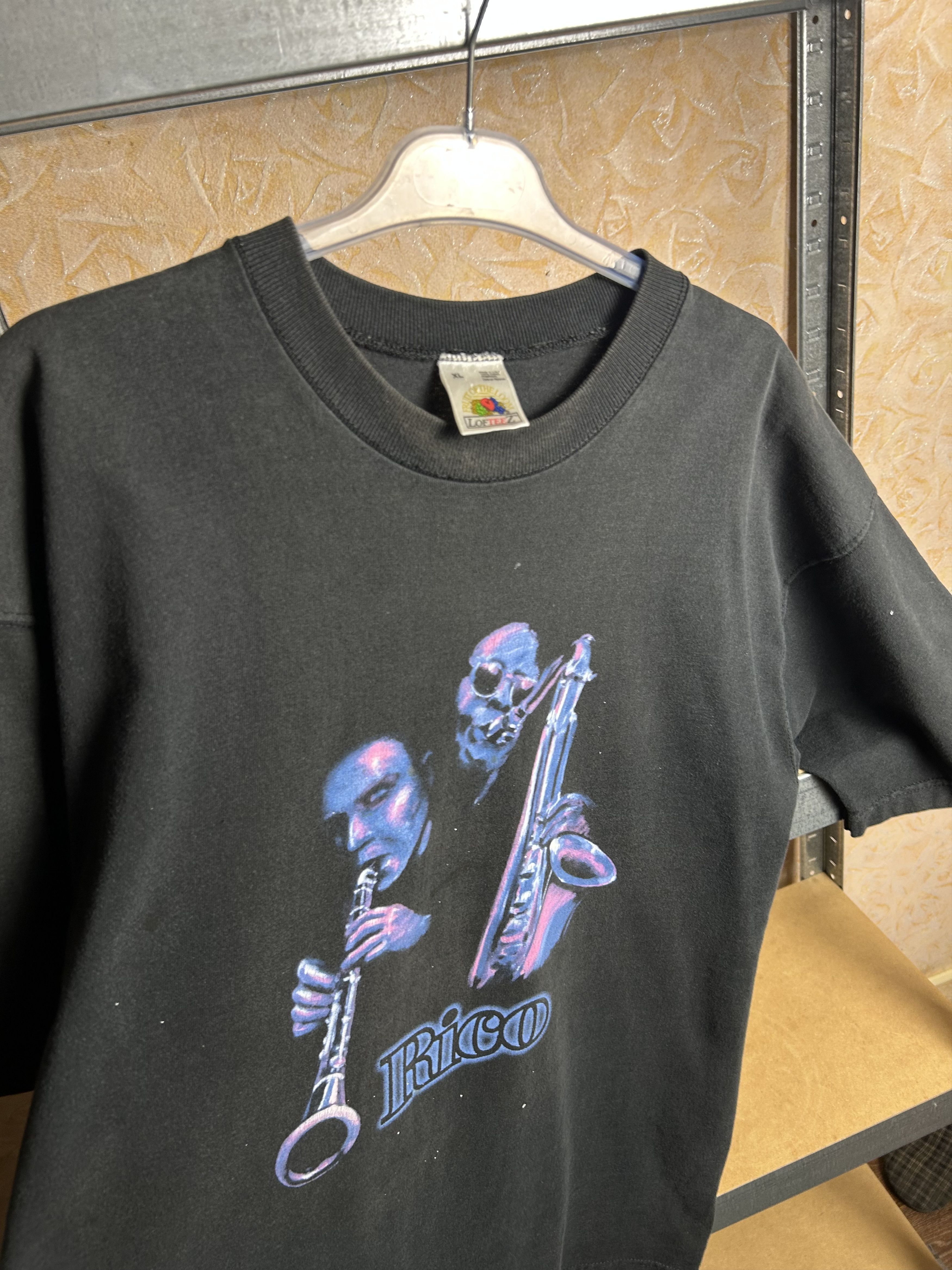 Band Tees Vintage 90s Rico Music T-shirt Size US XL / EU 56 / 4 - 10 Thumbnail