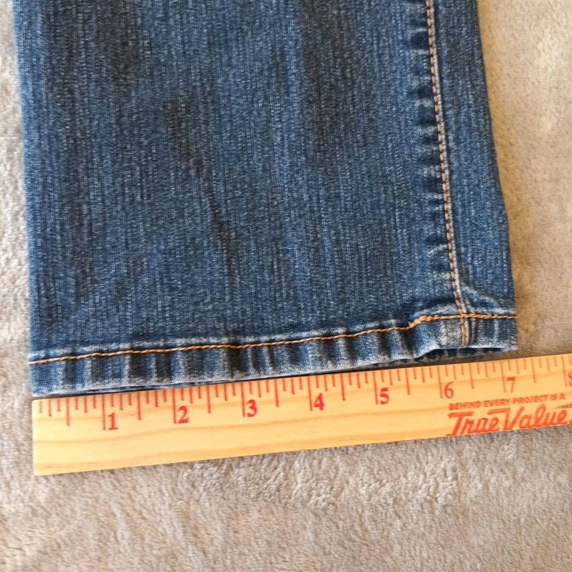 Vintage Chico's Jeans Womens Straight Jeans 33x30 Medium Wash Blue 2 Mid Rise Denim Cotton Blend 5-Pocket Womens Size 26" / US 2 / IT 38 - 6 Thumbnail