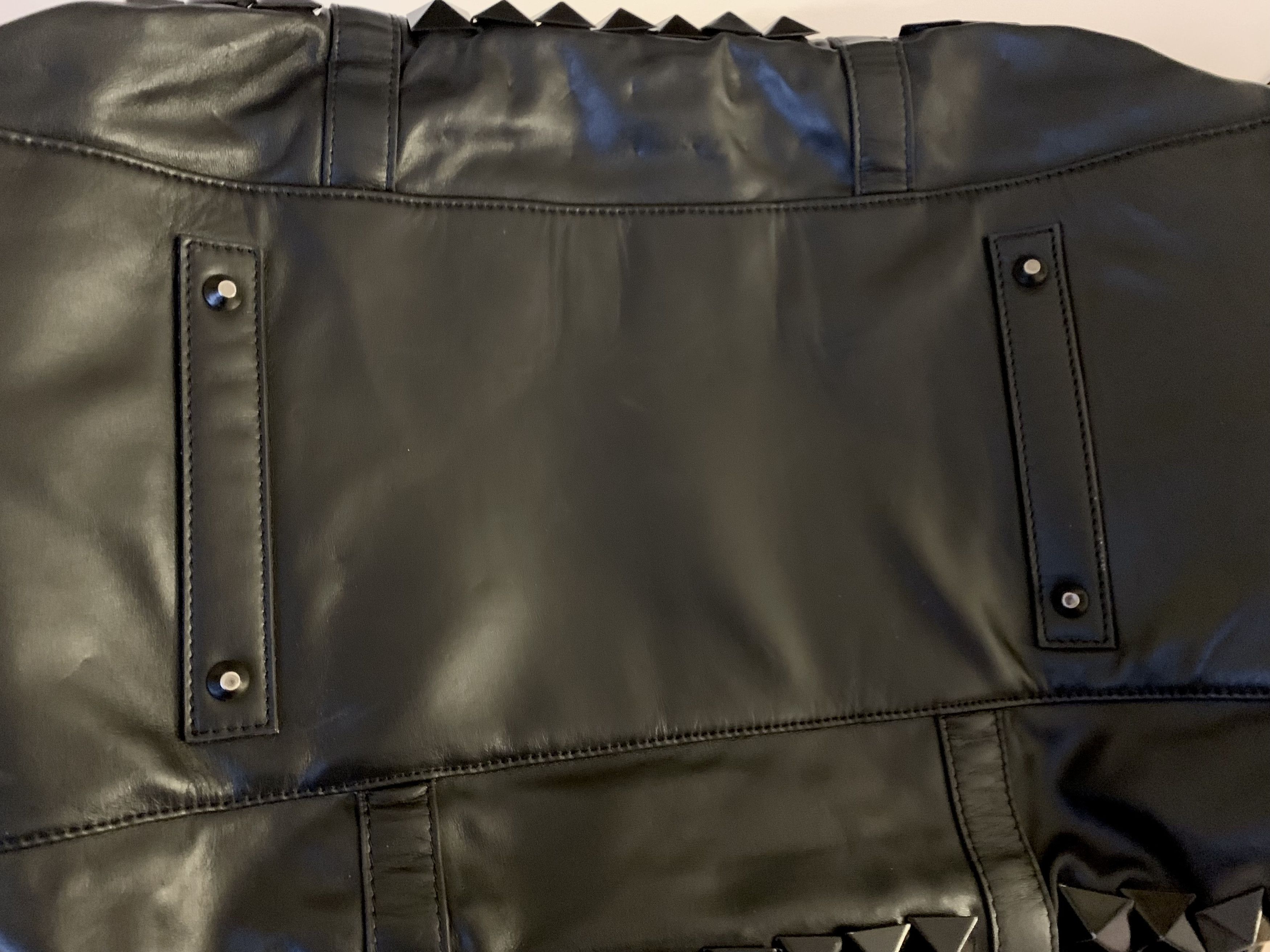 Stampd Stampd LA Studded Leather Weekender Bag Black 1/50 Size ONE SIZE - 5 Thumbnail