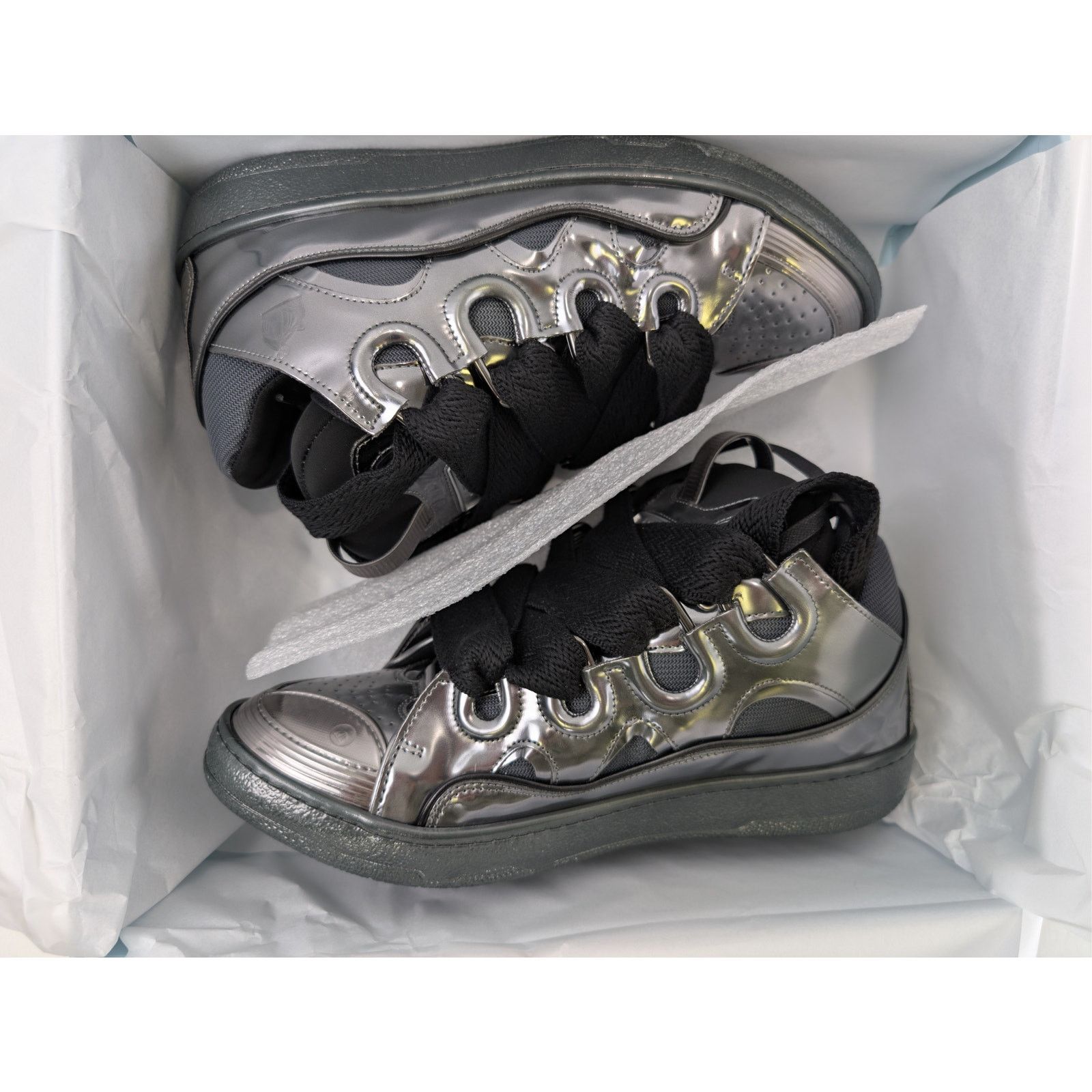 Lanvin o1rshd1 Curb Sneakers in Multicolor Size US 11 / EU 44 - 20 Thumbnail