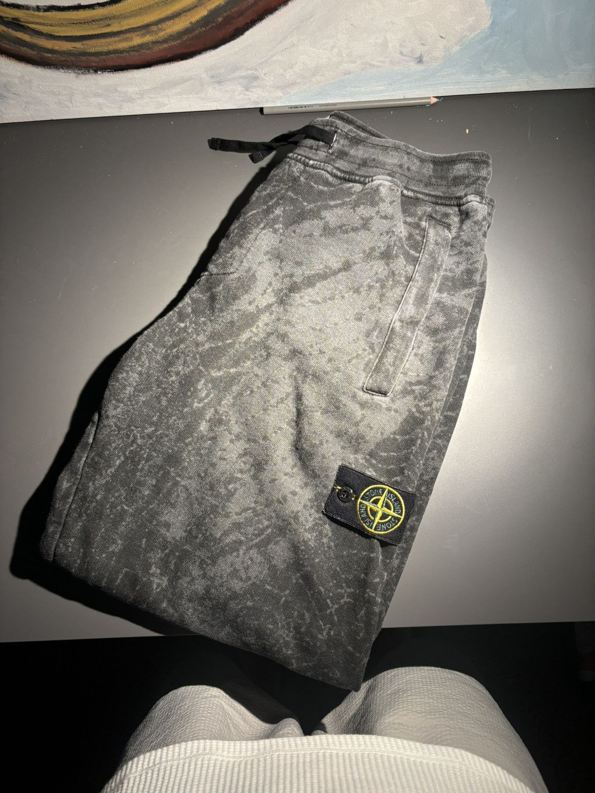 Stone Island Supreme Supreme x Stone Island Sweatpants FW23 Grailed