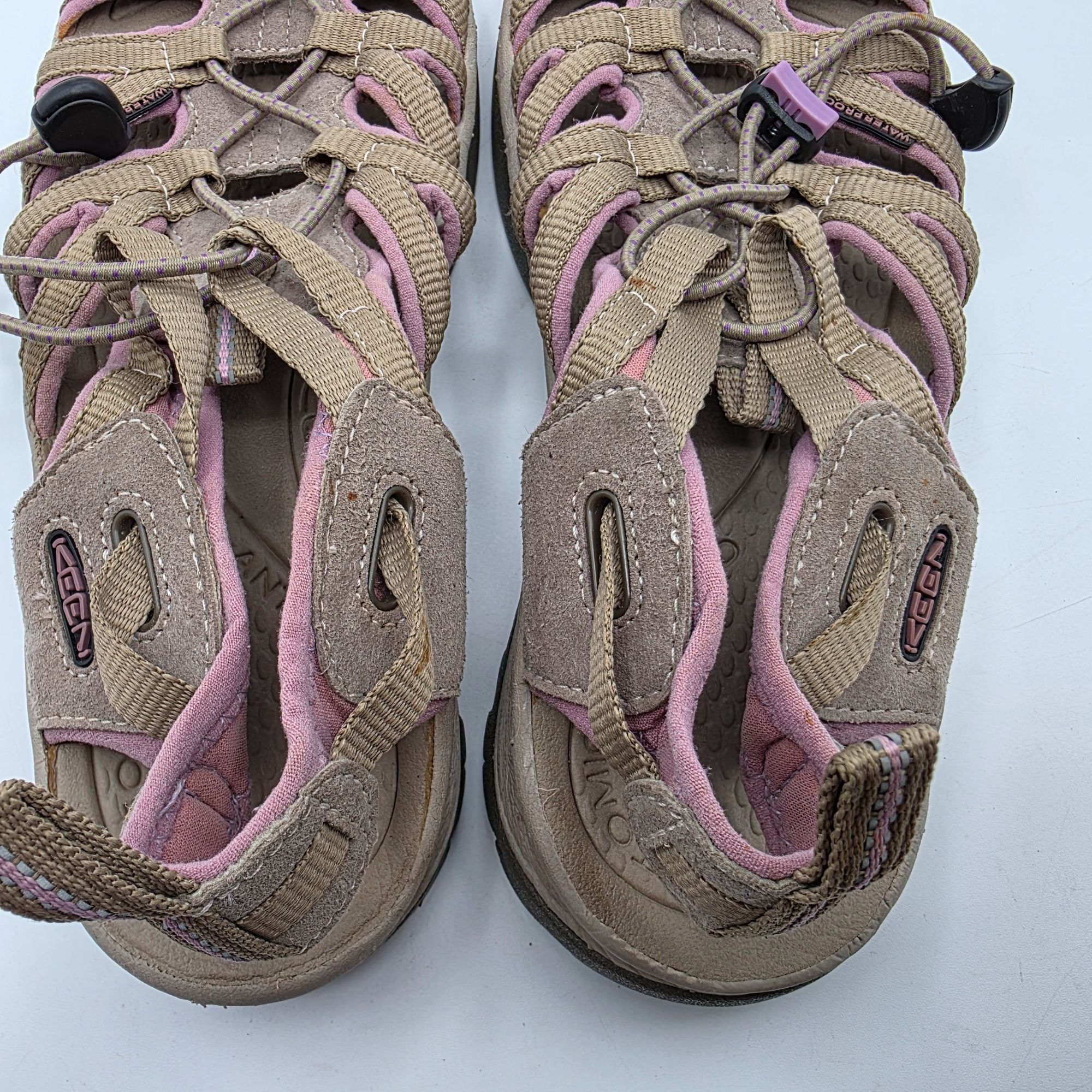 KEEN KEEN Whisper Sandals Womens Size 9.5 Brown Pink Sandals Size US 9.5 / IT 39.5 - 7 Thumbnail