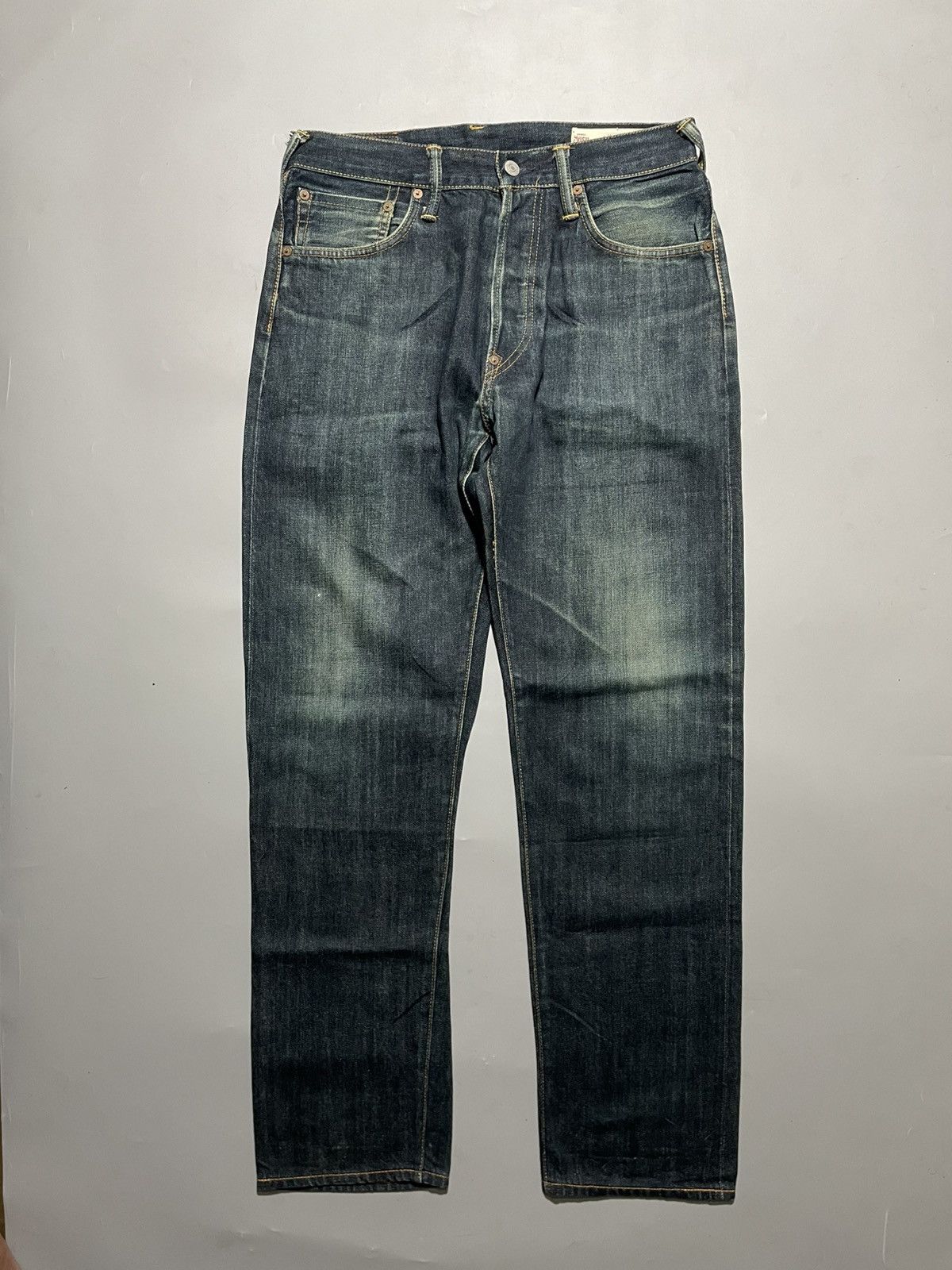 Evisu Evisu Dokuchin Seagull 13oz Selvedge Denim Jeans - Lot 2000 Size US 30 / EU 46 - 2 Thumbnail