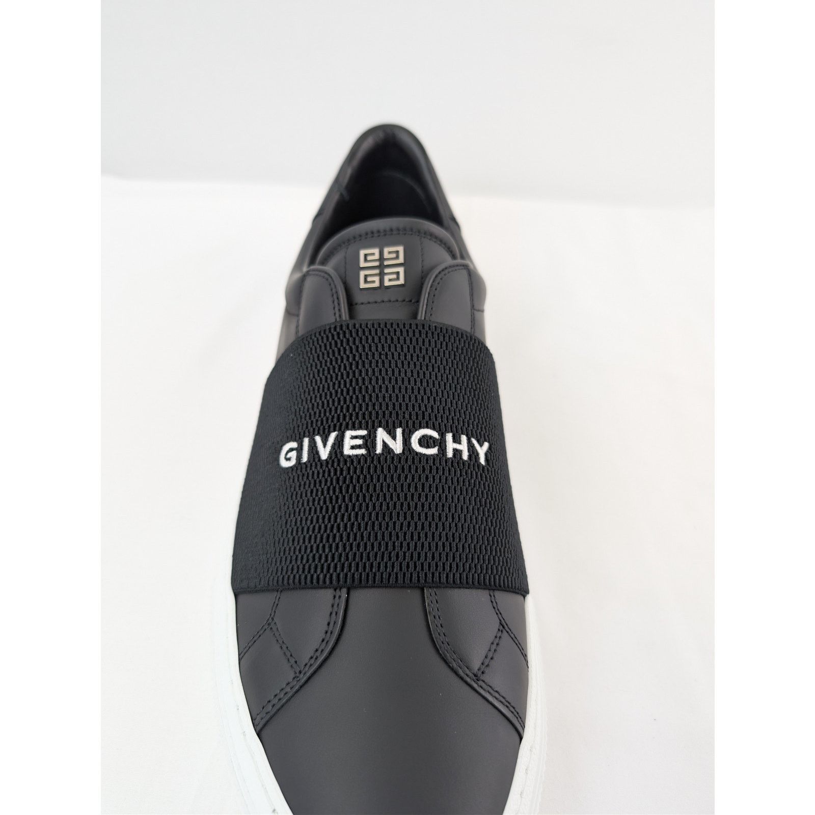 Givenchy o1rshd1 100% Calf Leather City Sport Sneakers in Black Size US 14 / EU 47 - 14 Thumbnail