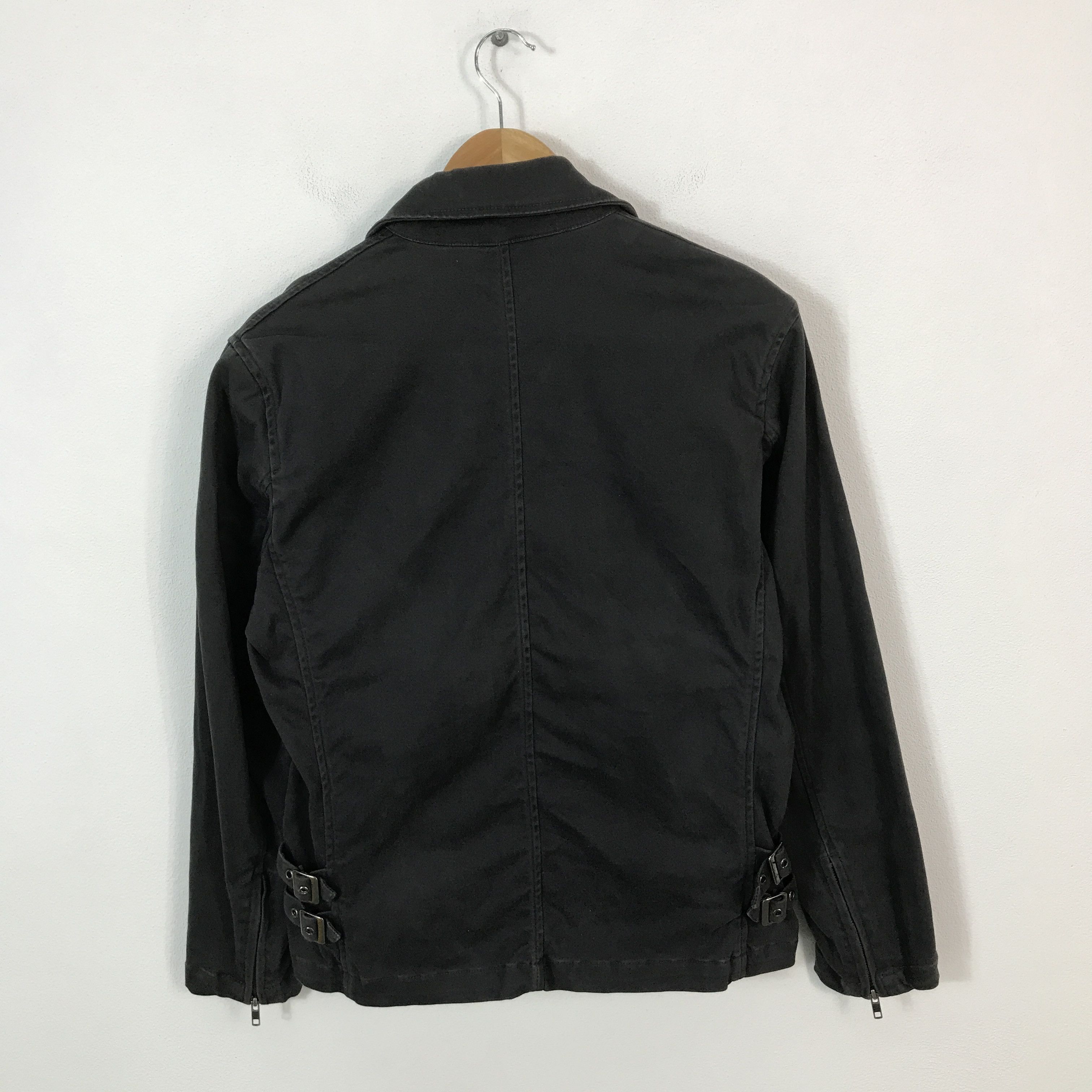 Armoire D'Homme D'homme Japanese Double Collar Black faded design jacket Size US L / EU 52-54 / 3 - 3 Thumbnail