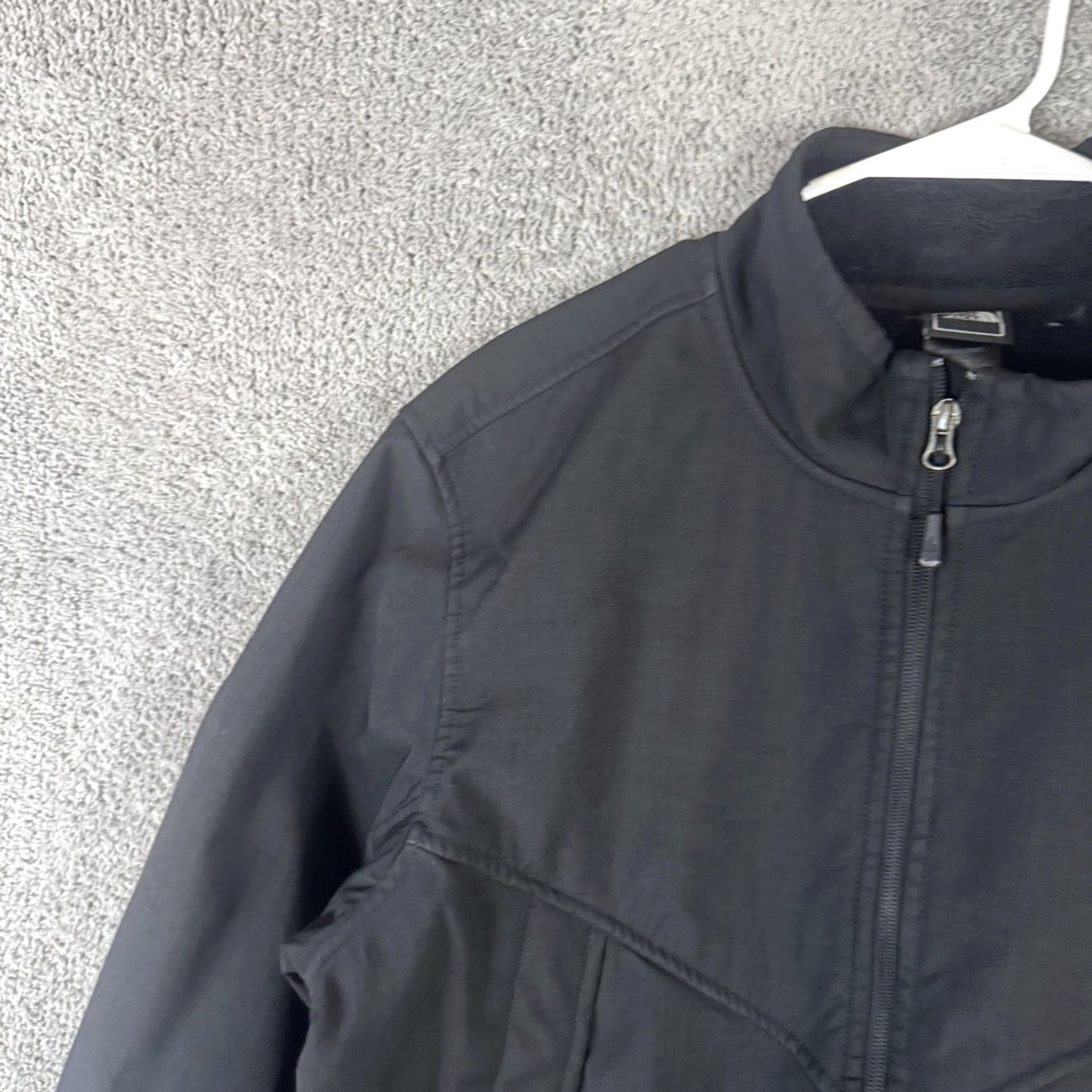 The North Face The North Face Jacket Mens Large Black Softshell Fleece Lined Full Zip Outdoor Size US L / EU 52-54 / 3 - 5 Thumbnail