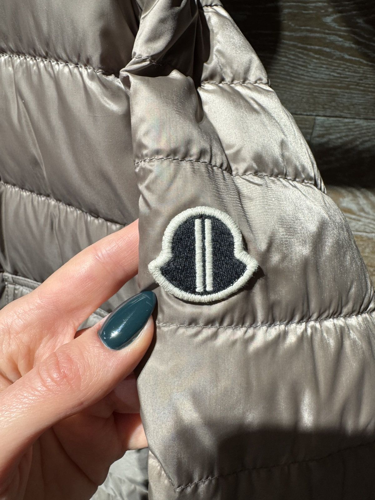 Moncler × Rick Owens Last Rick Owens x Moncler Webbing Trimmed Quilted Jacket Size XS / US 0-2 / IT 36-38 - 3 Thumbnail