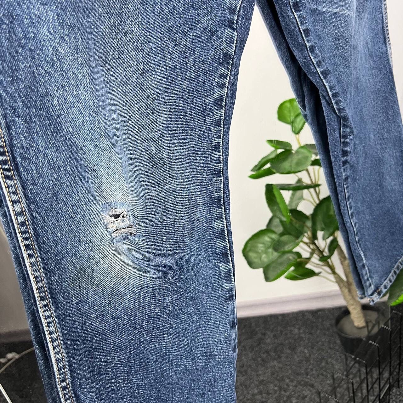 Wrangler Vintage Denim Pants Wrangler Jeans Y2k Baggy Distressed Size US 36 / EU 52 - 6 Thumbnail