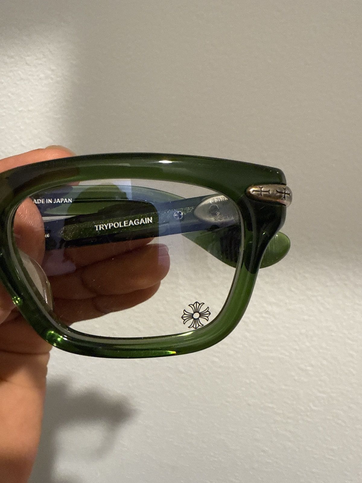 Chrome Hearts Chrome Hearts Glasses - Trypoleagain Size ONE SIZE - 6 Thumbnail