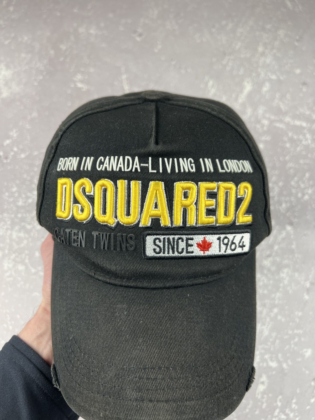 Dsquared2 Dsquared2 DS2 Family Business Baseball Cap Black Size ONE SIZE - 2 Thumbnail