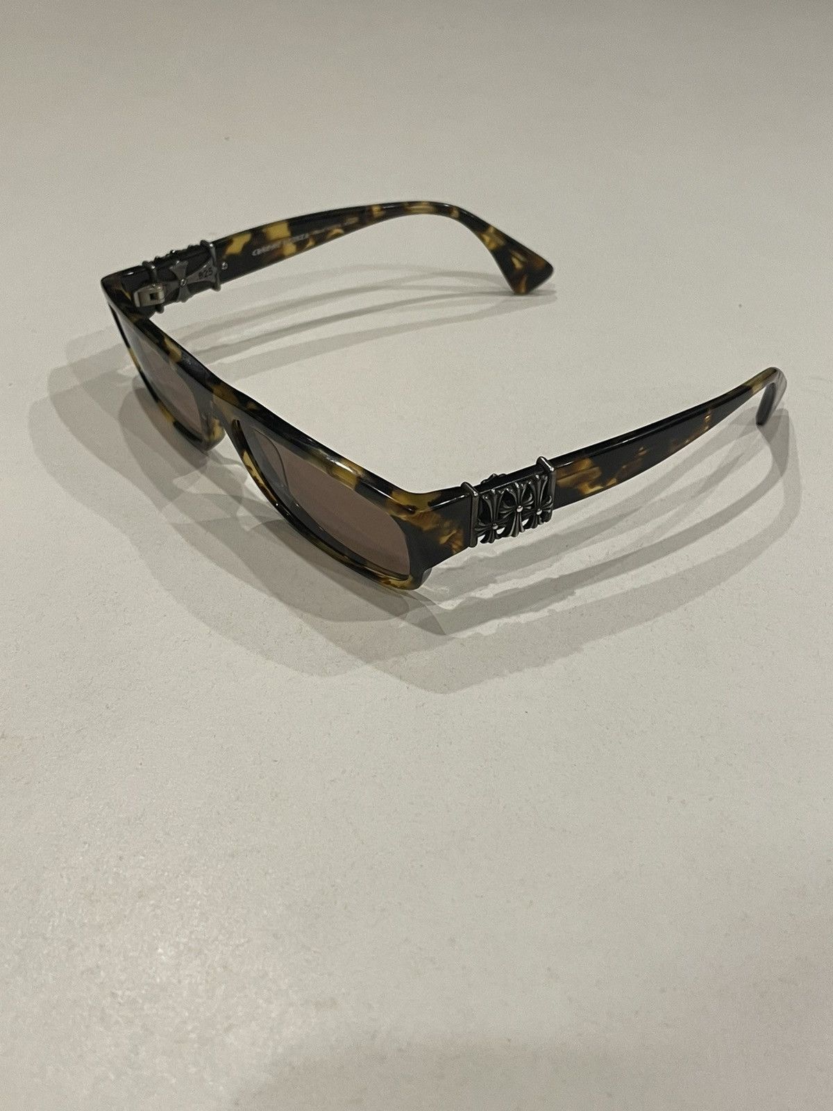 Chrome Hearts Chrome Hearts BELOW ME Sunglasses Silver Cemetery Cross Size ONE SIZE - 5 Thumbnail