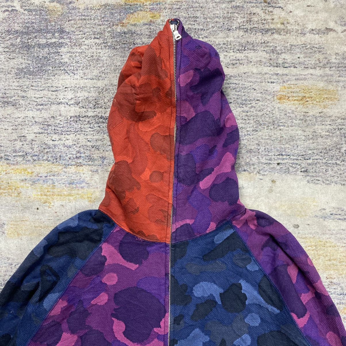 Bape bape candy multi color camouflage full zip hoodie Size US L / EU 52-54 / 3 - 5 Thumbnail