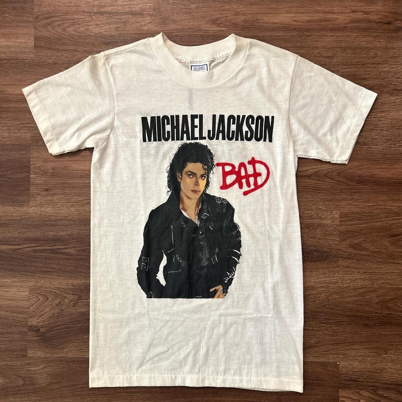Vintage 80s Michele Jackson i just cant stop loving you tee Size US S / EU 44-46 / 1 - 1 Thumbnail
