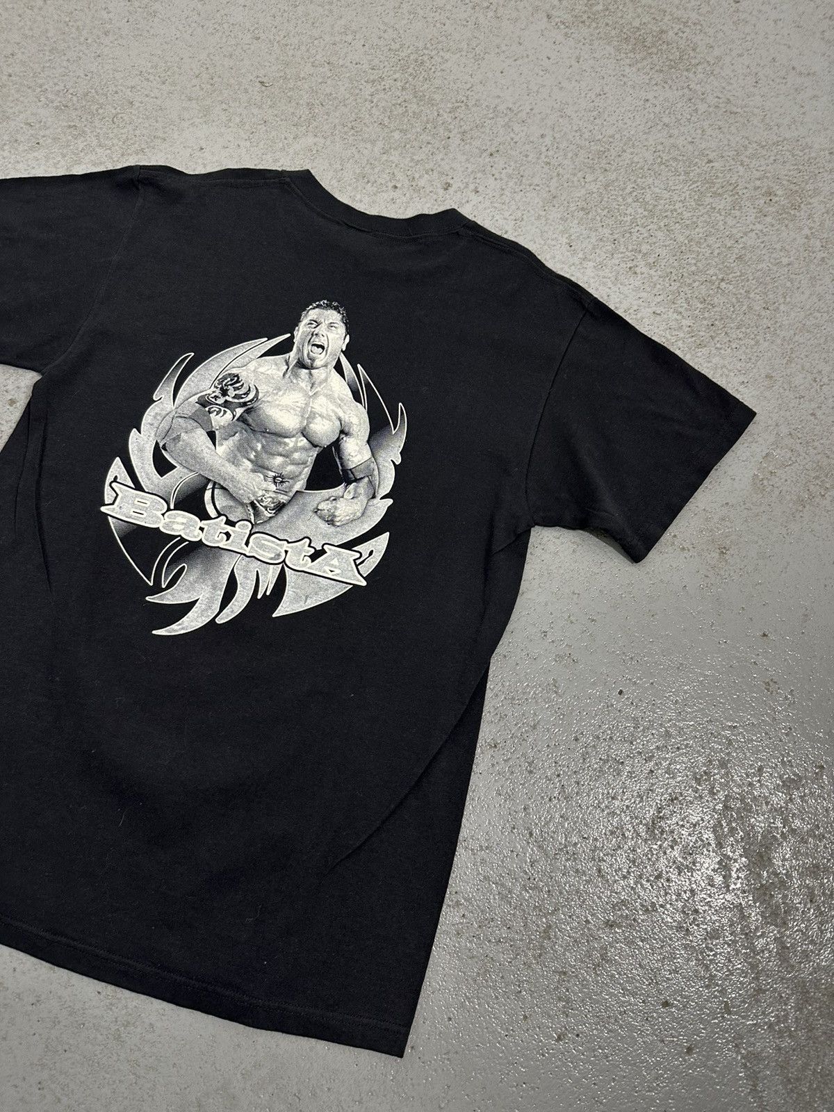 WWE Vintage 00s Batista WWE T-Shirt Size US M / EU 48-50 / 2 - 11 Thumbnail