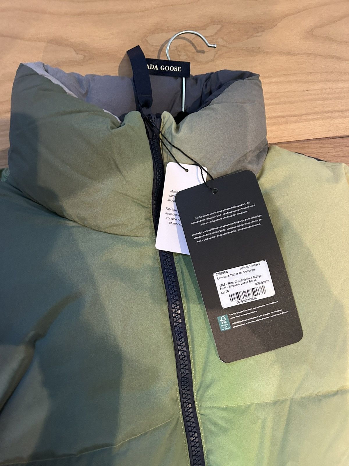 CNCPTS × Canada Goose Concepts x Canada Goose Lawrence Puffer Jacket Size US XL / EU 56 / 4 - 3 Thumbnail