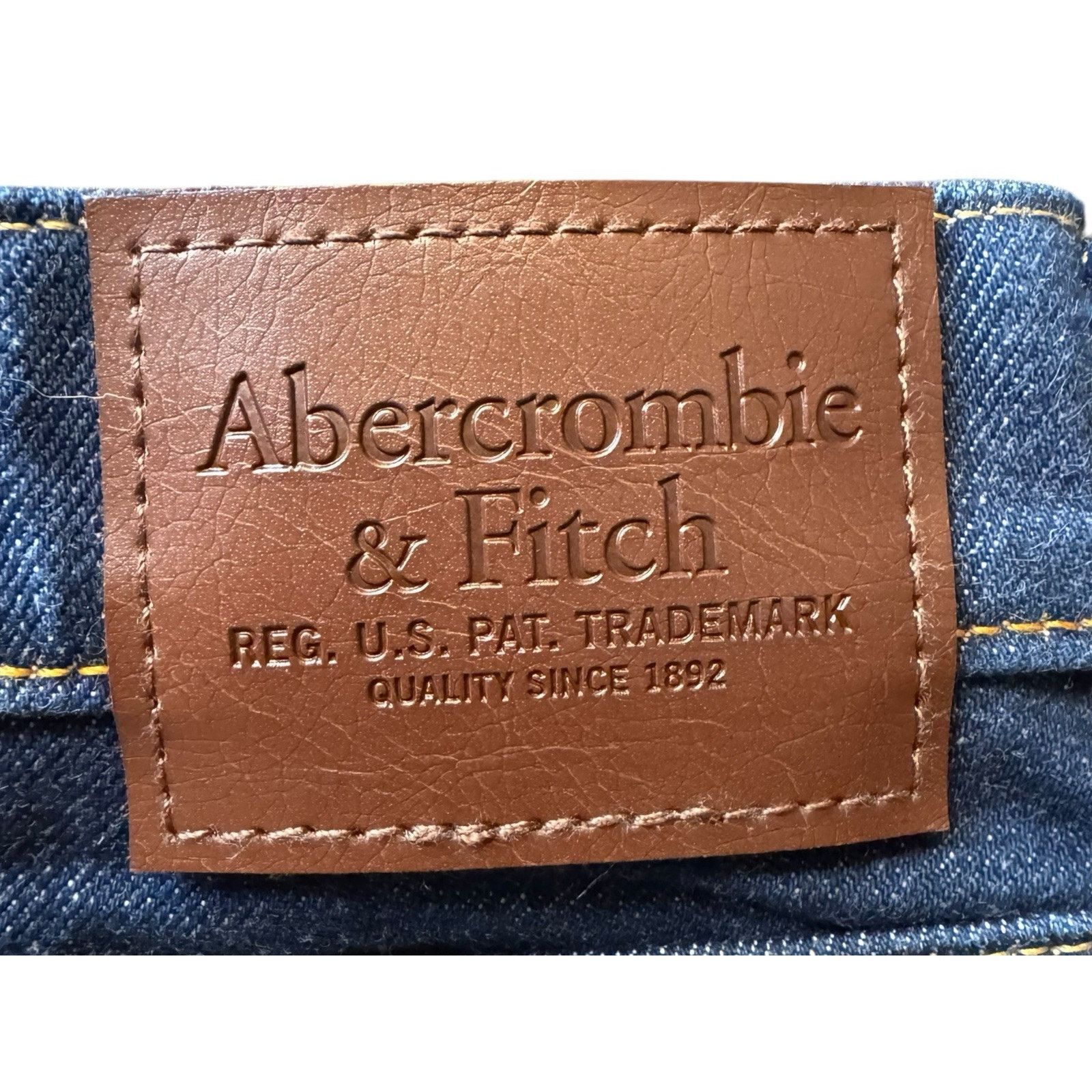Abercrombie & Fitch ABERCROMBIE AND FITCH Vintage Stretch Baggy Jeans Size US 26 / EU 42 - 7 Thumbnail