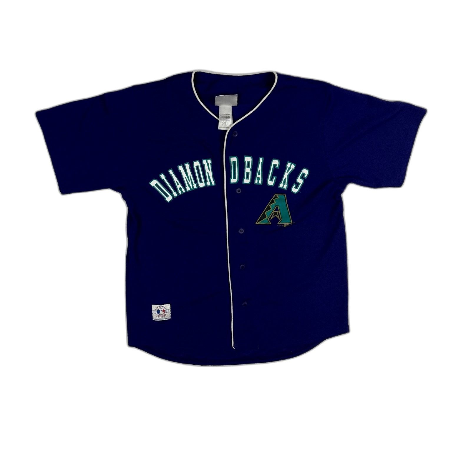 Majestic Vintage MLB Arizona Diamondbacks Jersey Purple Youth Boys XL Size US XL / EU 56 / 4 - 1 Thumbnail