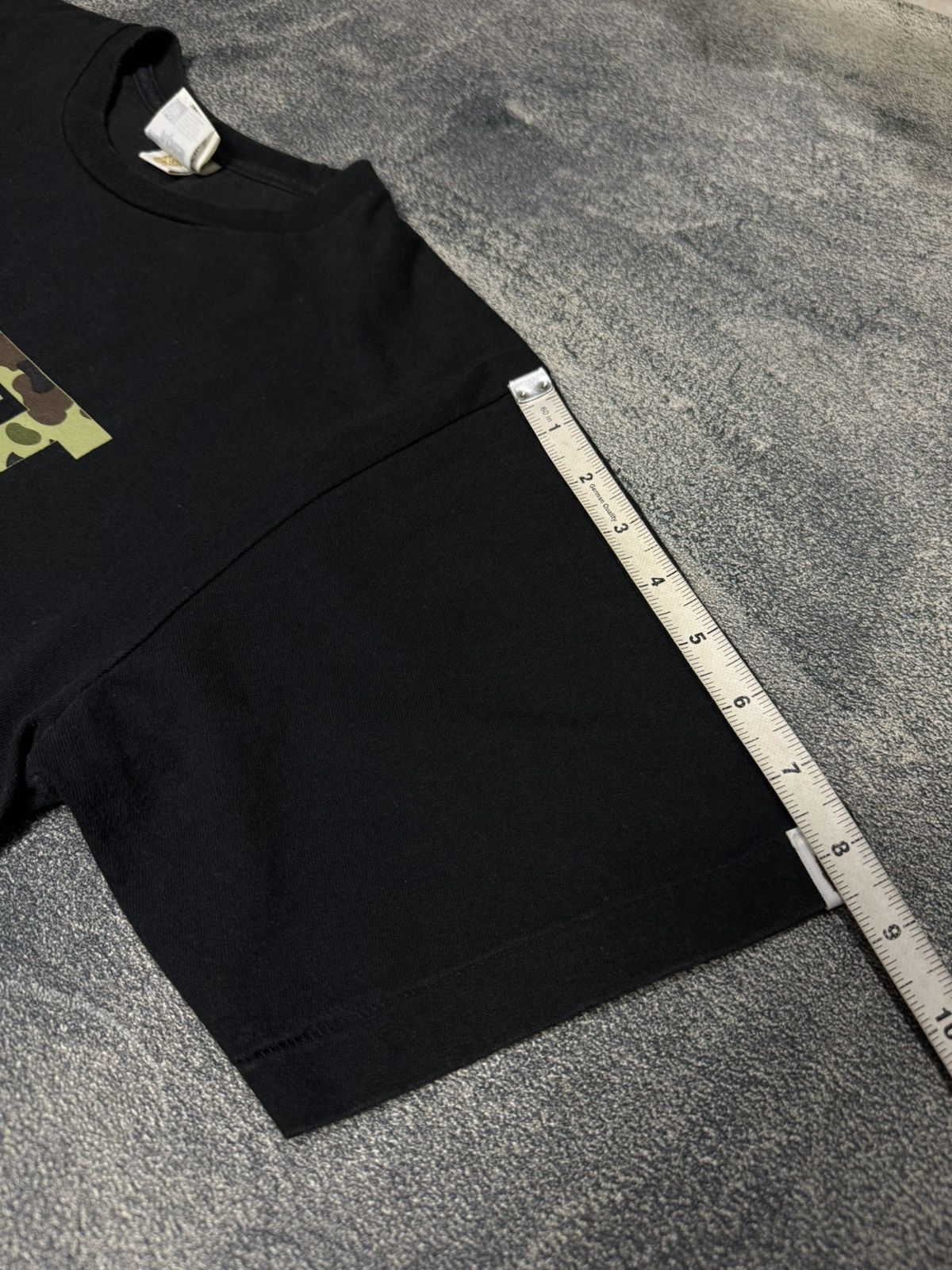 Bape BAPE X PLANET OF THE APES 1ST GREEN CAMO TEE BLACK Size US M / EU 48-50 / 2 - 10 Thumbnail