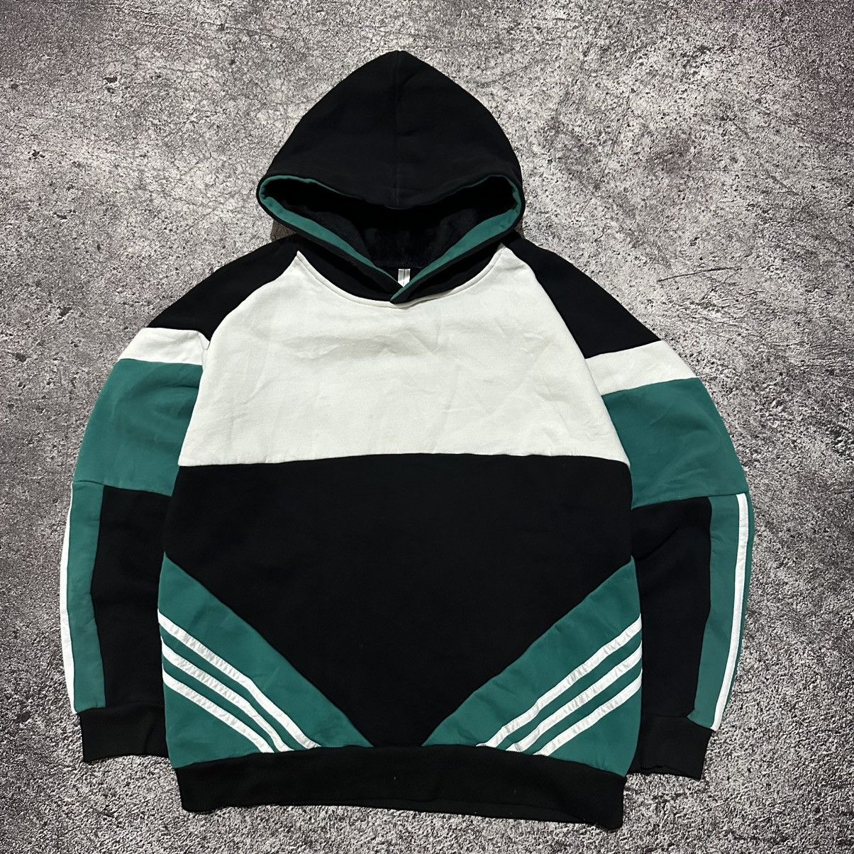 Japanese Brand JAPANESE BRAND MULTICOLORS HOODED WITH FUR STRIPE HOODIE Size US L / EU 52-54 / 3 - 4 Thumbnail