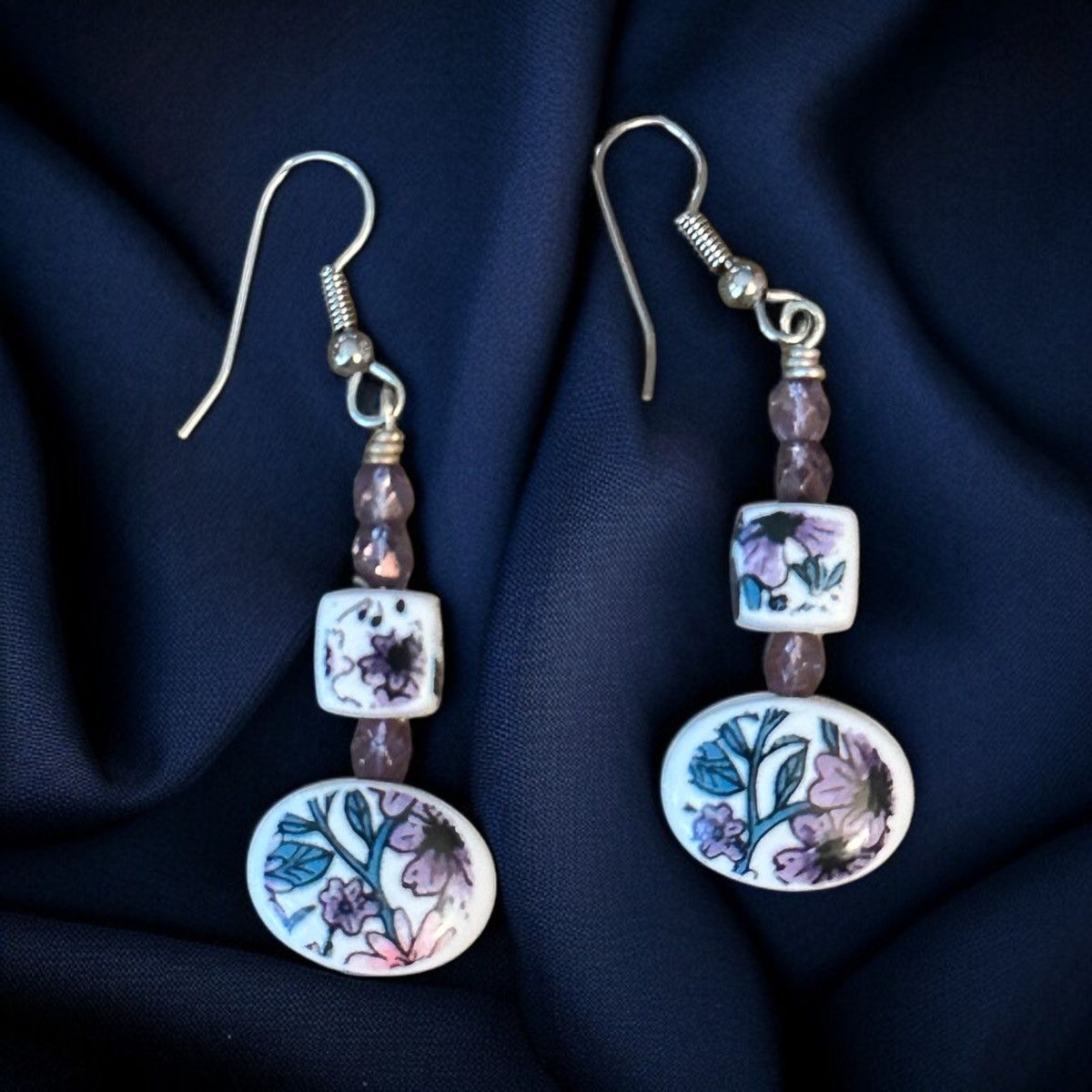 Other Floral drop dangle earrings Size ONE SIZE - 2 Thumbnail