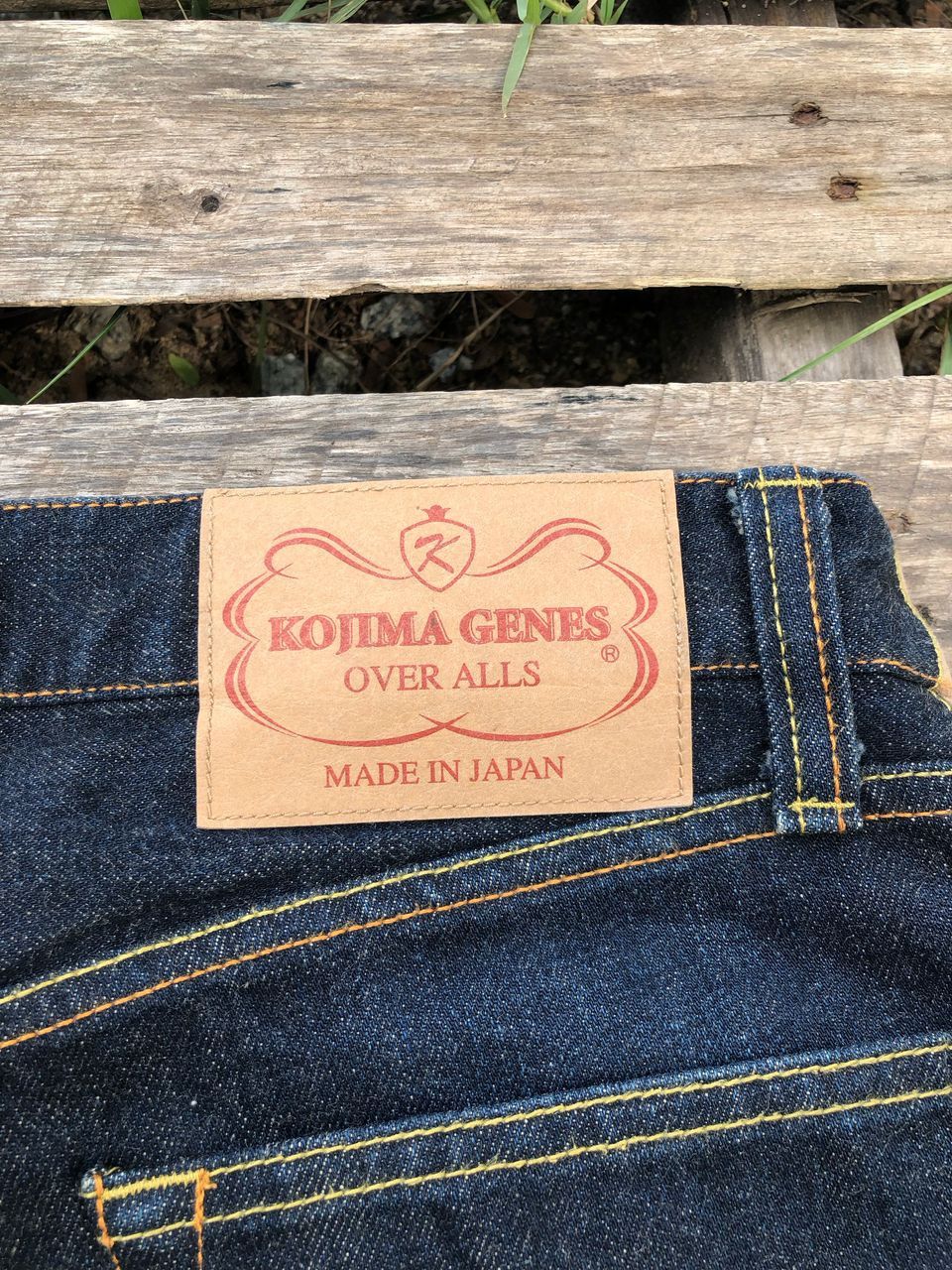 If Six Was Nine × Japanese Brand × KOJIMA GENES Kojima Genes Japan Two Tone Panel Jeans Size US 30 / EU 46 - 3 Thumbnail