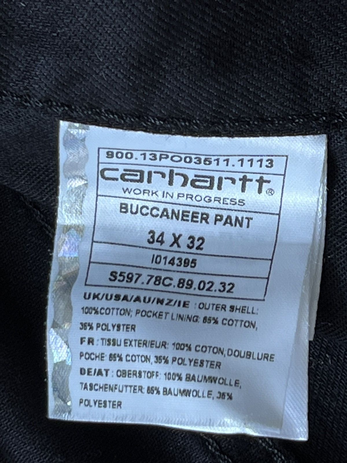 Carhartt × Carhartt Wip Carhartt buccaneer pants Size US 32 / EU 48 - 6 Thumbnail