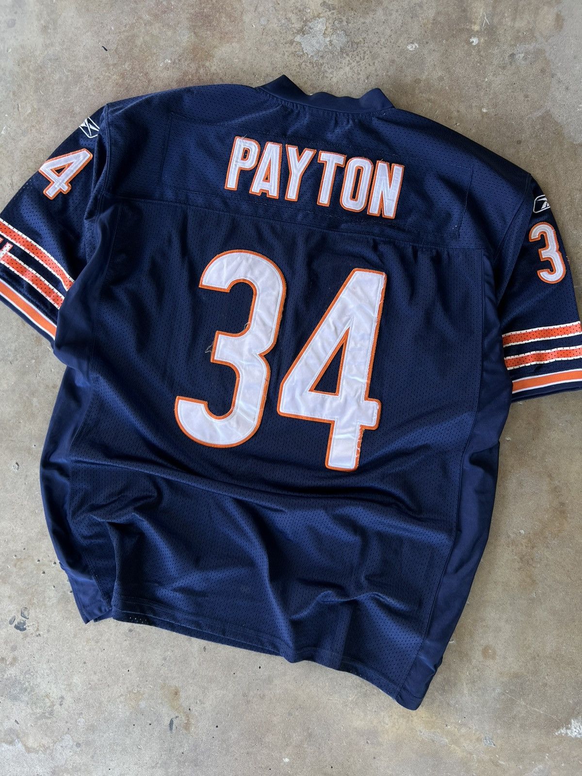 Reebok Vintage NFL Chicago Bears Payton Stitched Football Jersey Size US XL / EU 56 / 4 - 3 Thumbnail