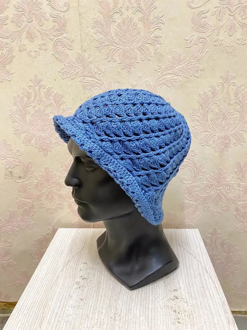 Japanese Brand Japanese Brand Rare Design Crochet Beanie Hat Size ONE SIZE - 2 Thumbnail
