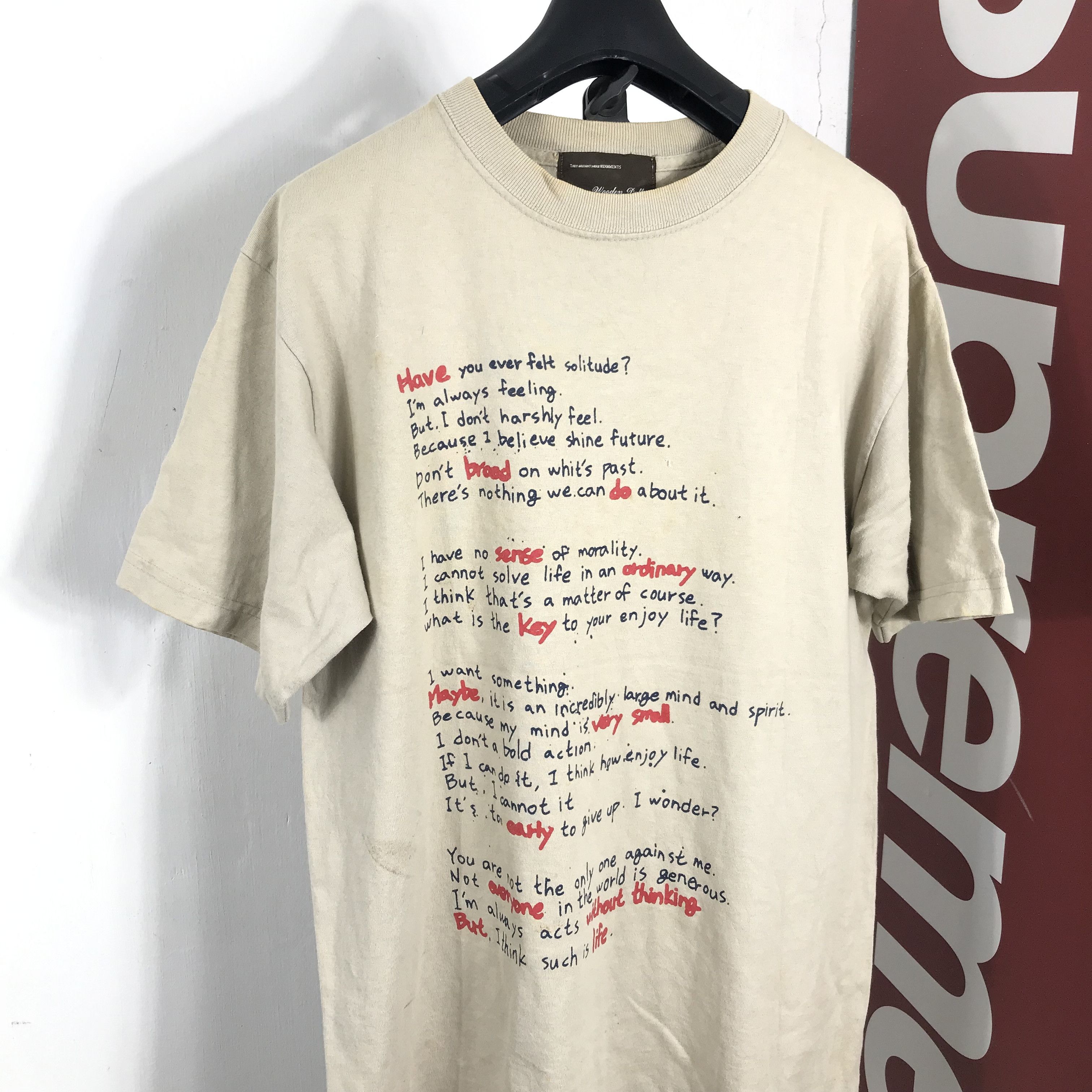If Six Was Nine Japanese Wooden doll LGB STYLE WOOMEN EYE JUDGMENT TEE Size US M / EU 48-50 / 2 - 6 Thumbnail