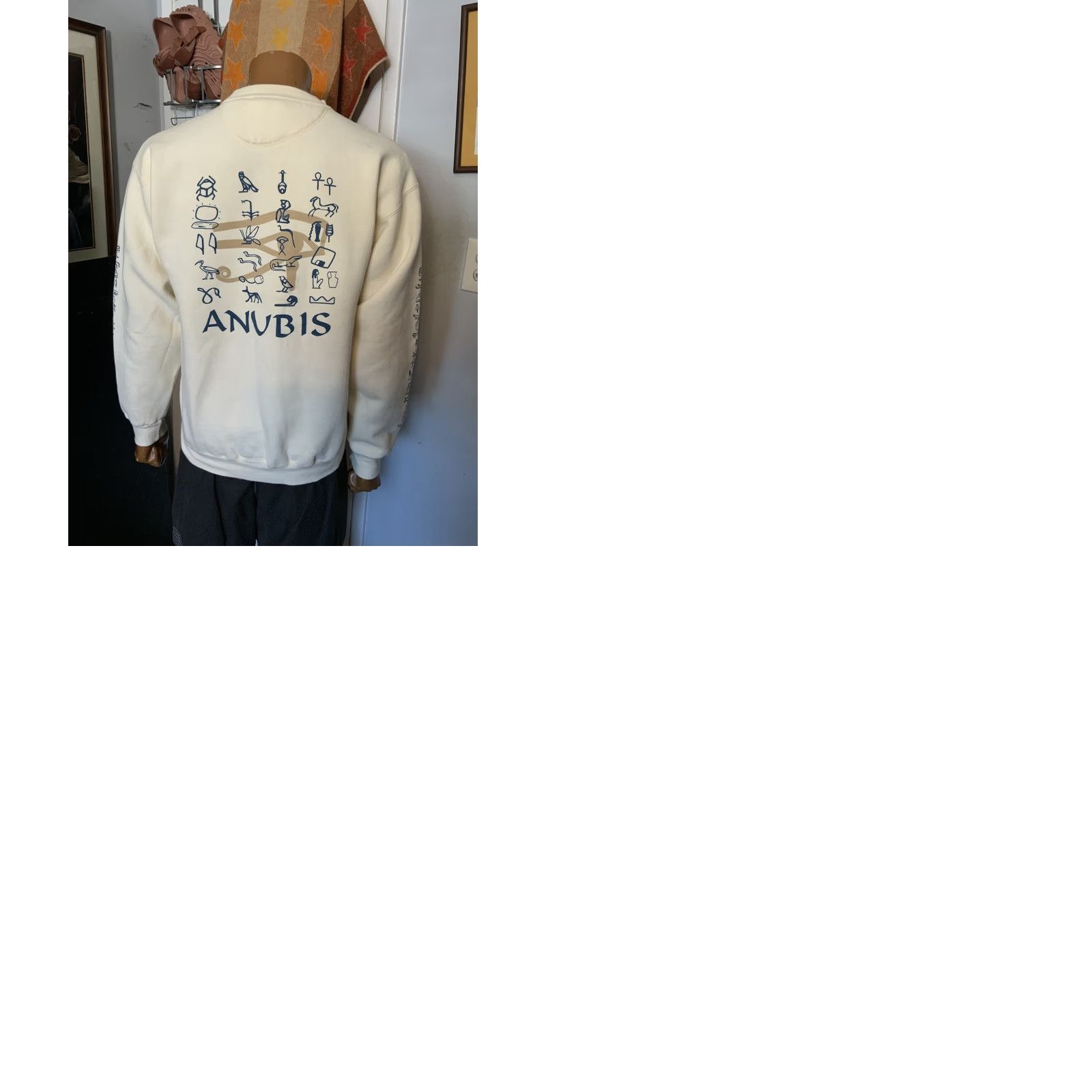 Vintage VINTAGE Peter Norton Group Symantec ANUBIS Software Technology Sweatshirt Mens Sz. M Ivory Crewneck Pullover Santee 46 Chest 27 Shoulder to Hem Size US M / EU 48-50 / 2 - 9 Thumbnail