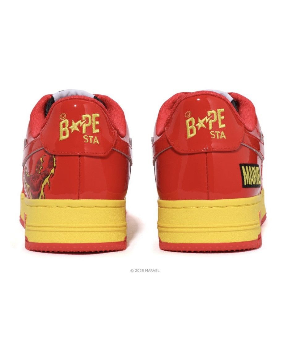Bape Authentic ape bape bape sta x marvel F4 the human torch new Size US 9 / EU 42 - 9 Thumbnail