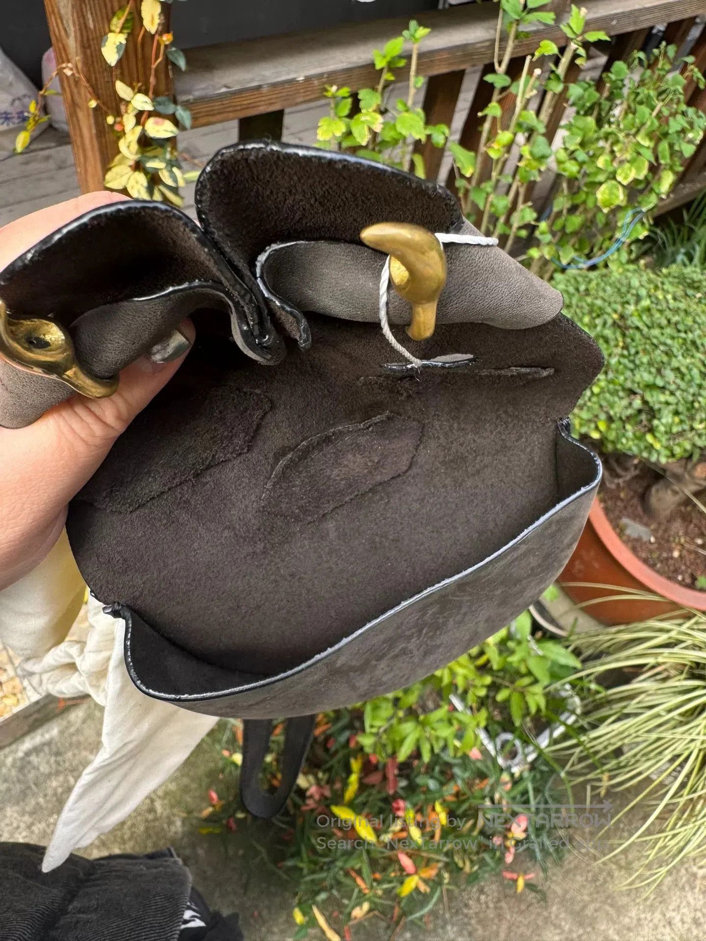 Vivienne Westwood viviennewestwood african series brown suede bag. Size ONE SIZE - 7 Thumbnail