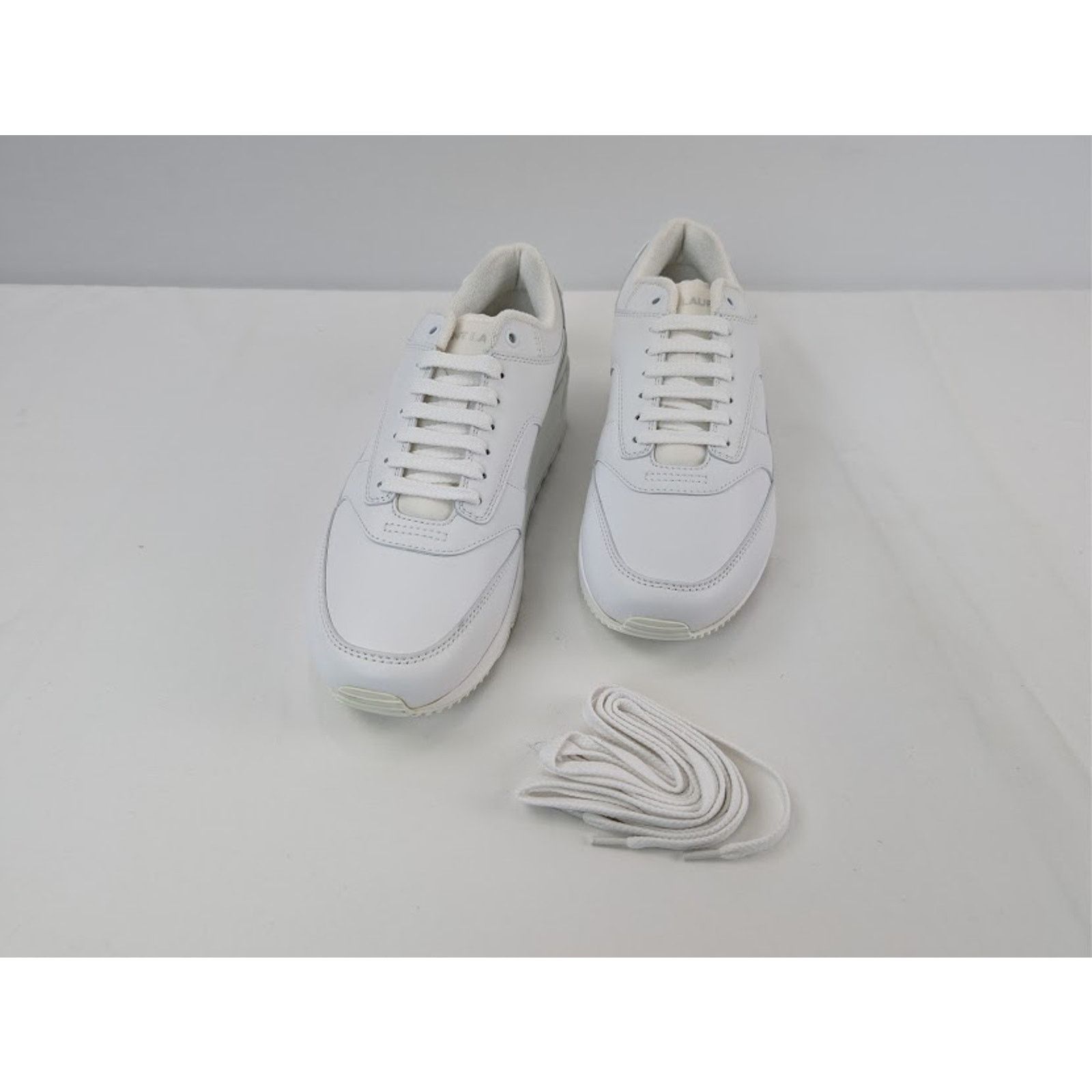 Saint Laurent Paris o1rshd1 Bump Low-Top Sneakers in Blanc Optique / Bianco Size US 10 / EU 43 - 8 Thumbnail