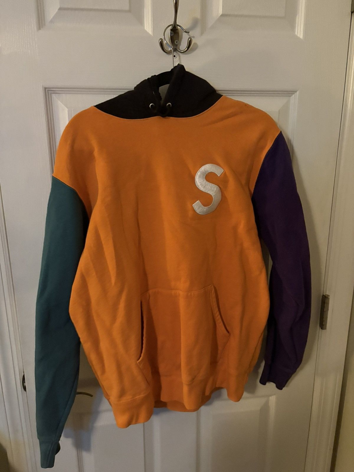 Supreme Supreme multi color block hoodie Size US L / EU 52-54 / 3 - 1 Thumbnail