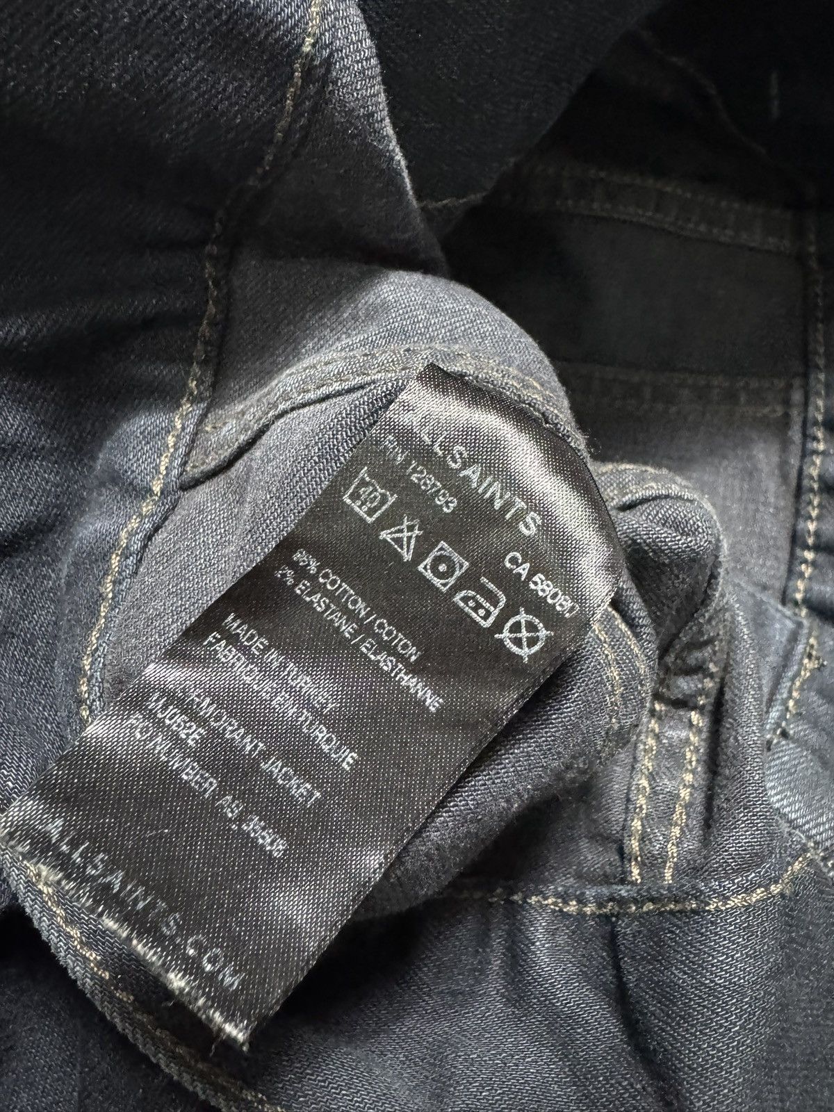 Allsaints Allsaints Denim Jacket Size M Size US M / EU 48-50 / 2 - 9 Thumbnail