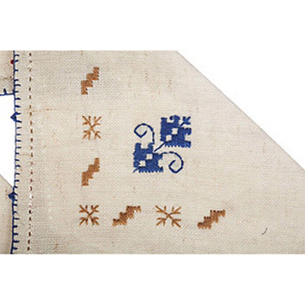Designer Needlepoint Linen Napkins, S/8 Size ONE SIZE - 2 Thumbnail