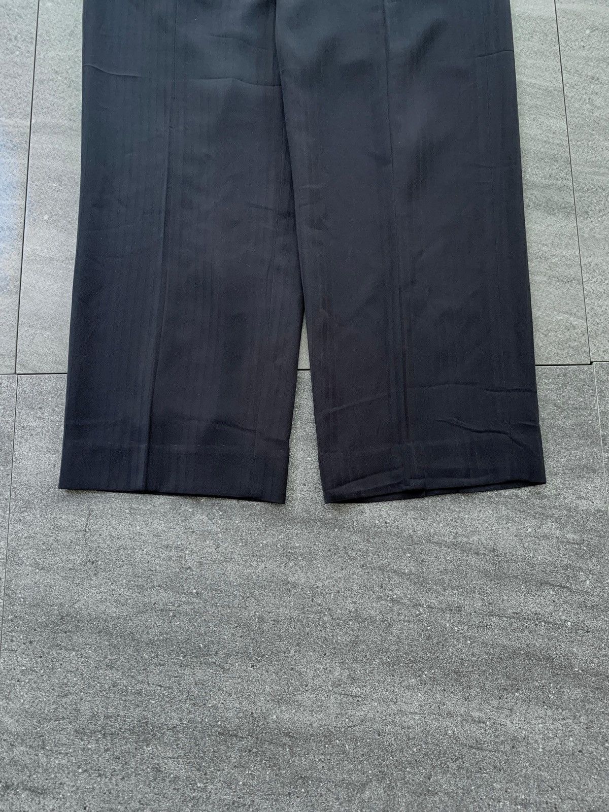 Armani Collezioni FREE TAX! Shadow Striped Trousers Size US 32 / EU 48 - 3 Thumbnail