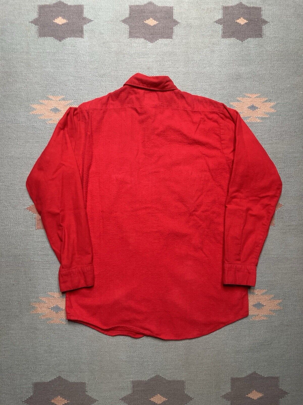 FiveBrother × Vintage 60s five brother chamois flannel work shirt brushed cotton M Size US M / EU 48-50 / 2 - 6 Thumbnail